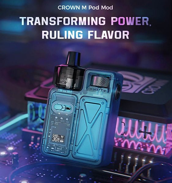 UWELL CROWN M 35W POD MOD KIT - vape billiorsonn
