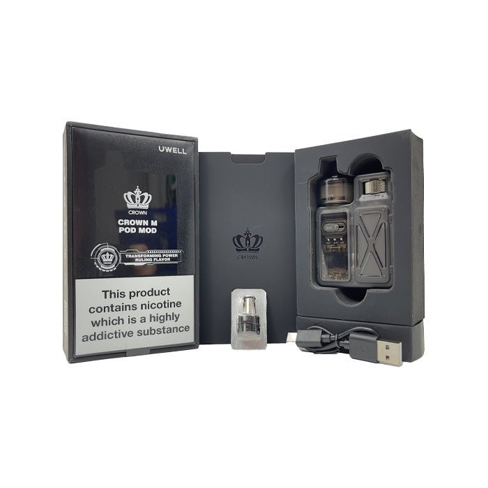 UWELL CROWN M 35W POD MOD KIT vape billiorsonn UWELL CROWN M 35W POD MOD KIT vape billiorsonn