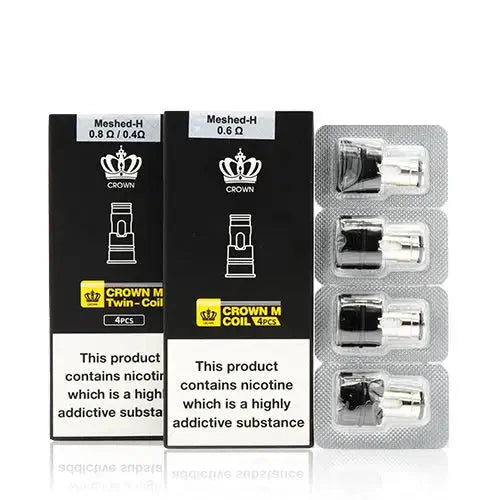 Uwell Crown M twin coil replacement dual resistance coil India