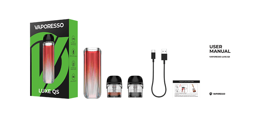 Vaporesso Luxe QS Pod System Kit India - vape billiorsonn