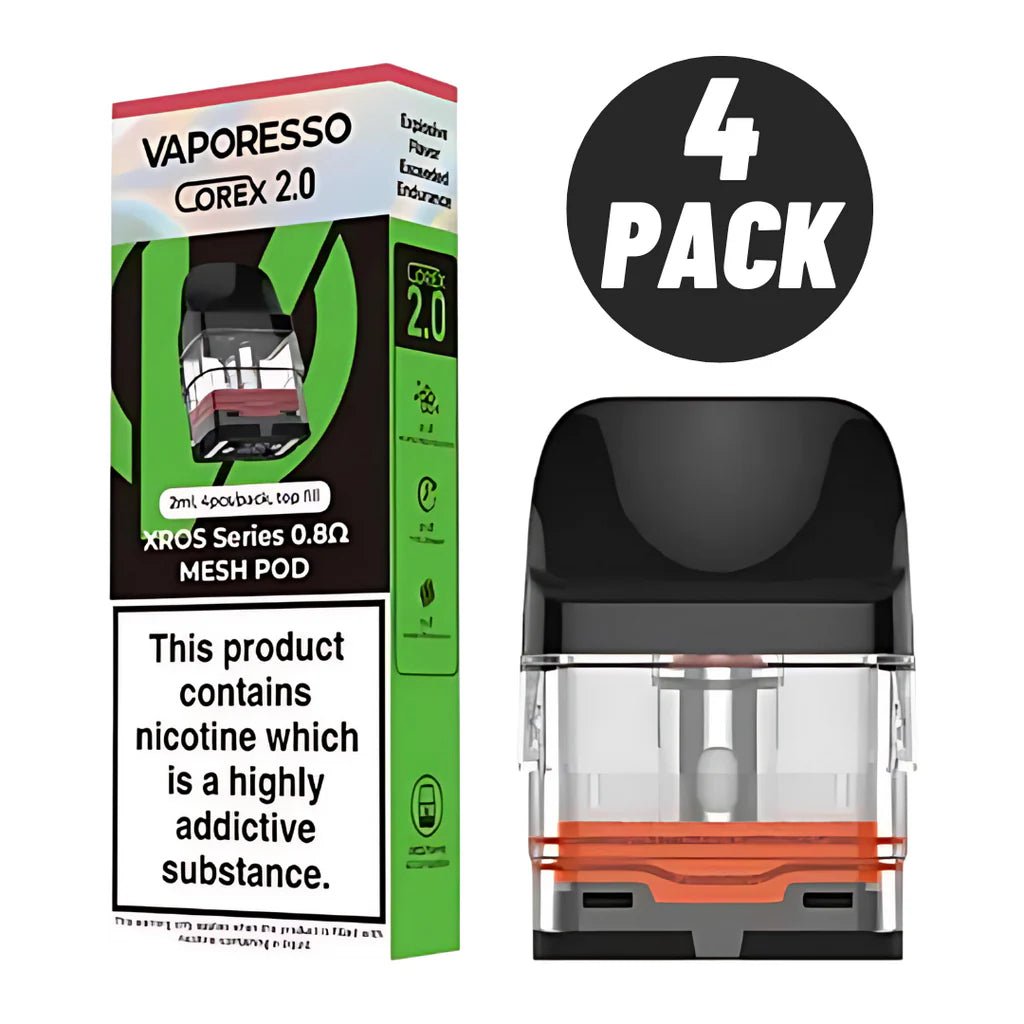 Vaporesso XROS Replacement Pods India (Pack of 4) | Vape Billiorsonn - vape billiorsonn