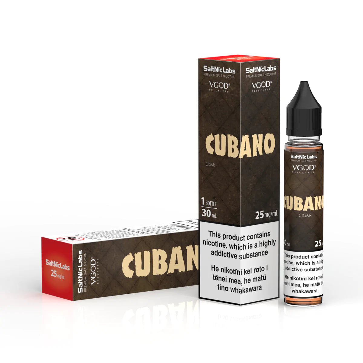 VGOD Cubano Nic Salt 30ml (25mg/50mg) India - vape billiorsonn