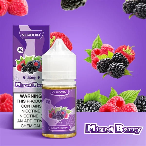 Vladdin Mixed Berry Nic Salt 30ml (30mg/50mg) India - vape billiorsonn