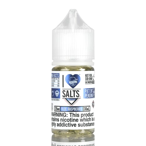 I LOVE SALT - BLUE RASPBERRY- 25MG/50MG- VAPE BILLIORSONN