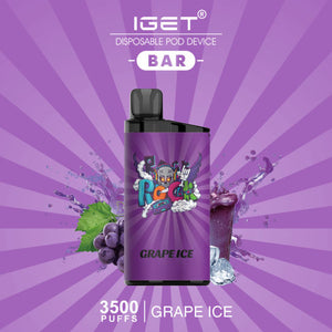 IGET Bar Blueberry Ice (3500 Puffs) [INDIA]