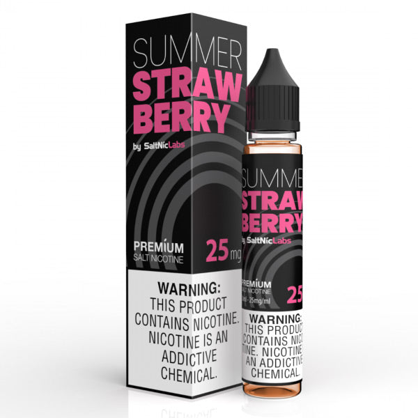 “VGOD Summer Strawberry Nic Salt E-Liquid – Fresh Fruity Vape at Vape Billiorsonn”