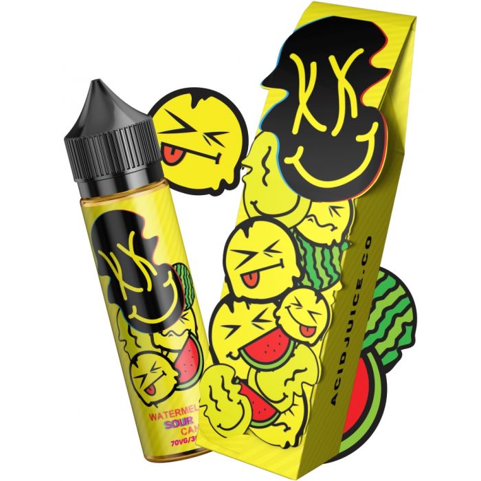 Acid Watermelon Sour =0MG, 3MG, 6MG - vape billiorsonn