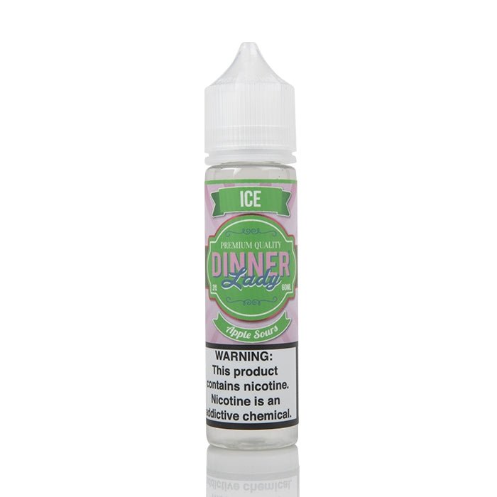 Apple Sours Ice - Dinner Lady | 60ML Vape Juice | 3MG,6MG - vape billiorsonn