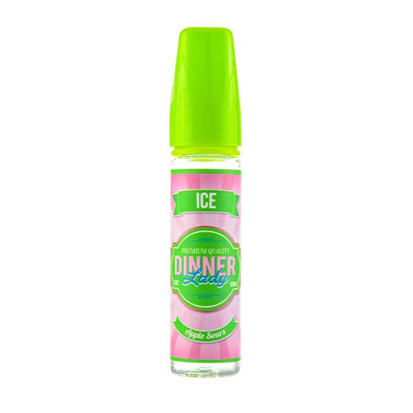 Apple Sours Ice - Dinner Lady | 60ML Vape Juice | 3MG,6MG - vape billiorsonn
