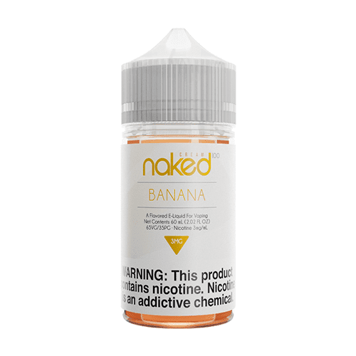 BANANA (GO NANAS) BY NAKED 100 CREAM 60ML | 3,6,12MG - vape billiorsonn