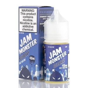 BLUEBERRY – JAM MONSTER SALTS E-LIQUID – 30ML (24mg, 48mg)