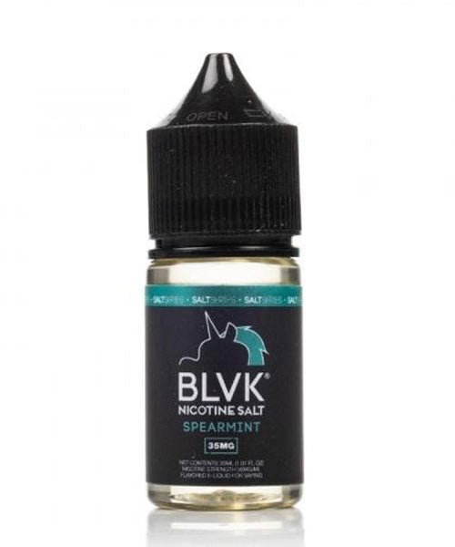 BLVK Unicorn Salt - Spearmint 30mL - vape billiorsonn