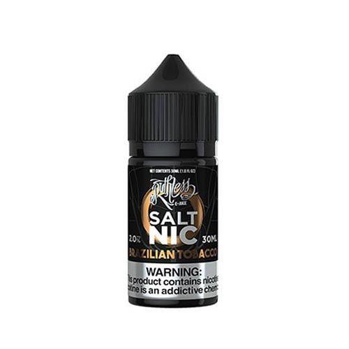 BRAZILIAN TOBACCO E - JUICE BY RUTHLESS SALTNIC – 30ML – 35MG/50MG - vape billiorsonn