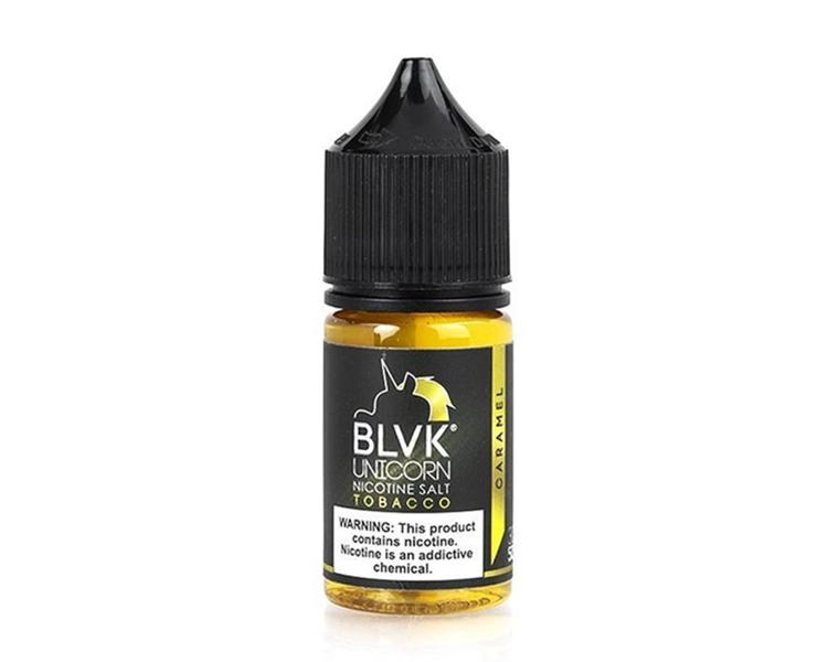 CARAMEL TOBACCO SALT - BLVK UNICORN - 30ML INDIA - vape billiorsonn