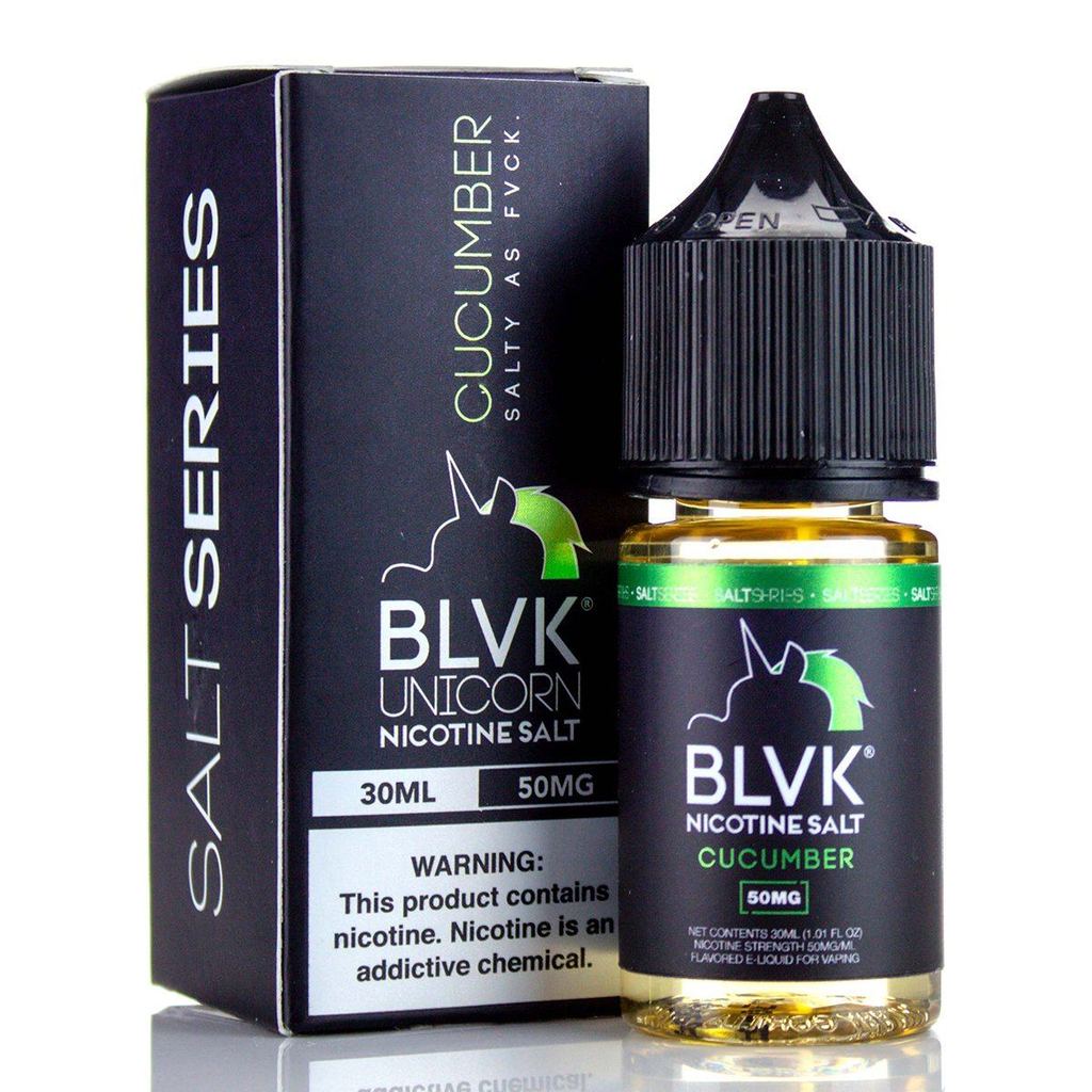 CUCUMBER NICOTINE SALT - BLVK UNICORN - 30ML INDIA - vape billiorsonn