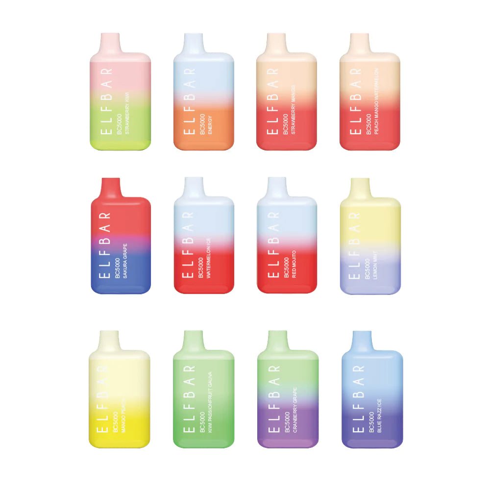Elf Bar 5000 Puff Disposable BC5000 India - vape billiorsonn