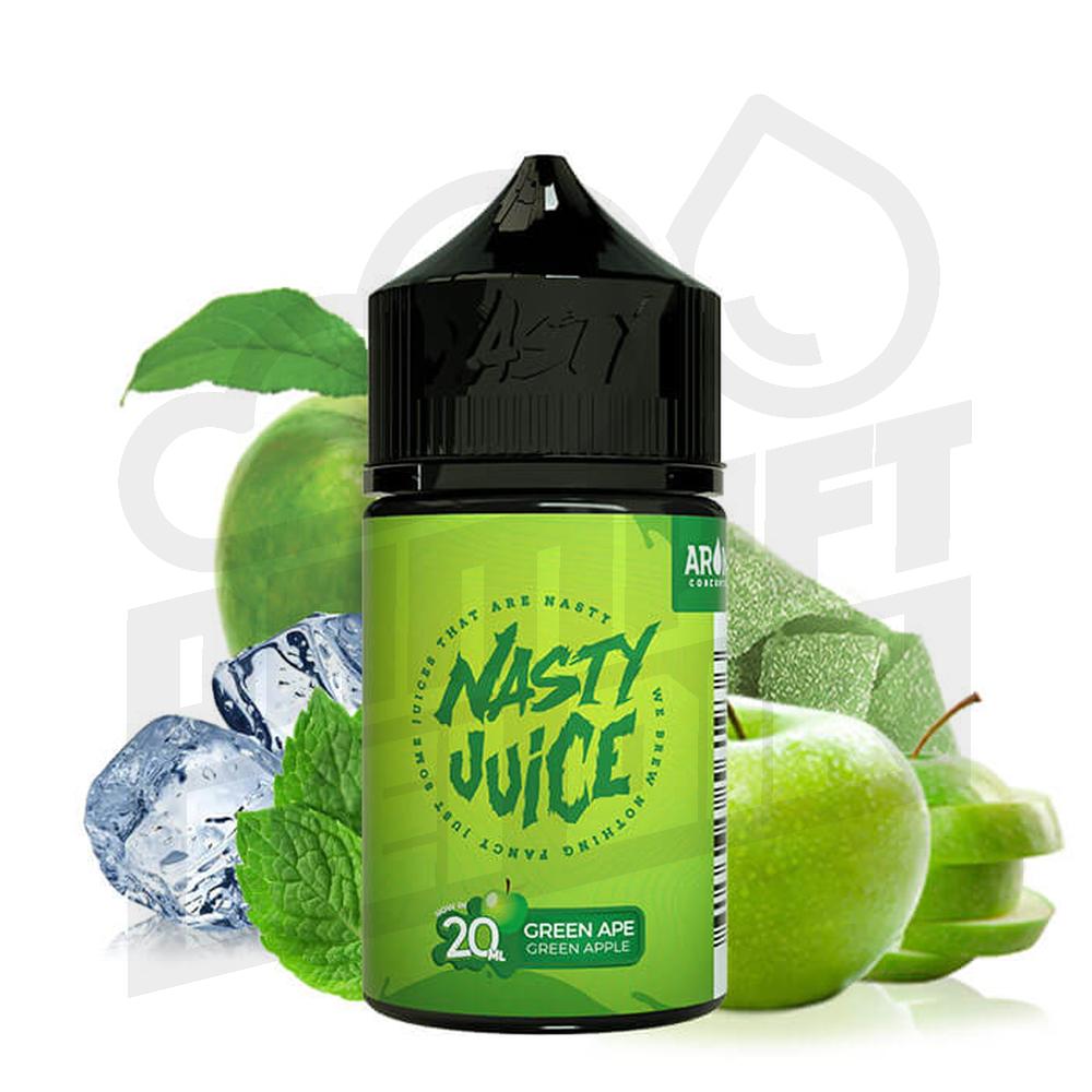 GREEN APE BY FRUITY SERIES SHORT FILL 60ML - vape billiorsonn