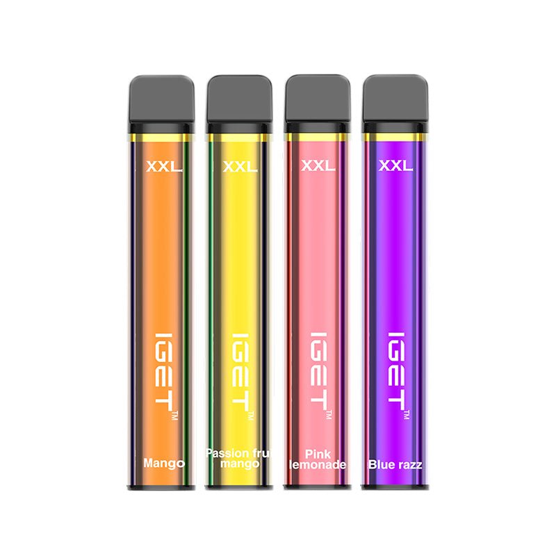 IGET XXL Disposable 1800 puffs 50MG, 5% - vape billiorsonn