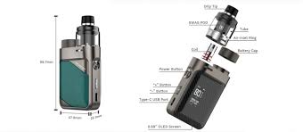 A TRULY SWAG POD MOD  SWAG PX80 WITH BATTERY