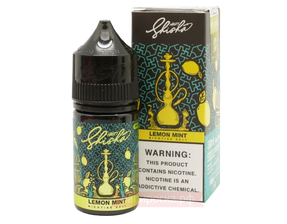 LEMON MINT E - LIQUID BY NASTY 60ML - vape billiorsonn