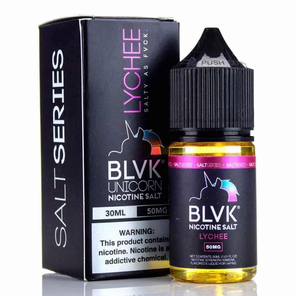 LYCHEE NICOTINE SALT - BLVK - 30ML - vape billiorsonn
