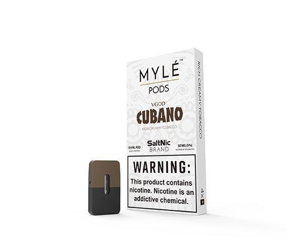 MYLE Pods – Cubano 4 Pack INDIA - vape billiorsonn