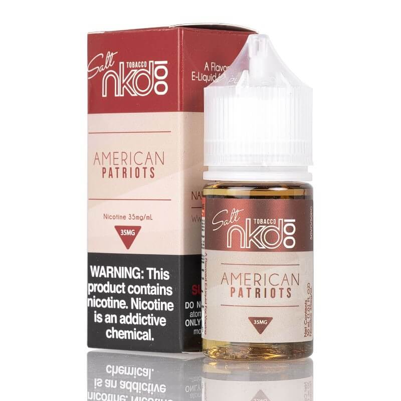 Naked 100 Salt – American Patriots 30ml 50mg [INDIA] - vape billiorsonn