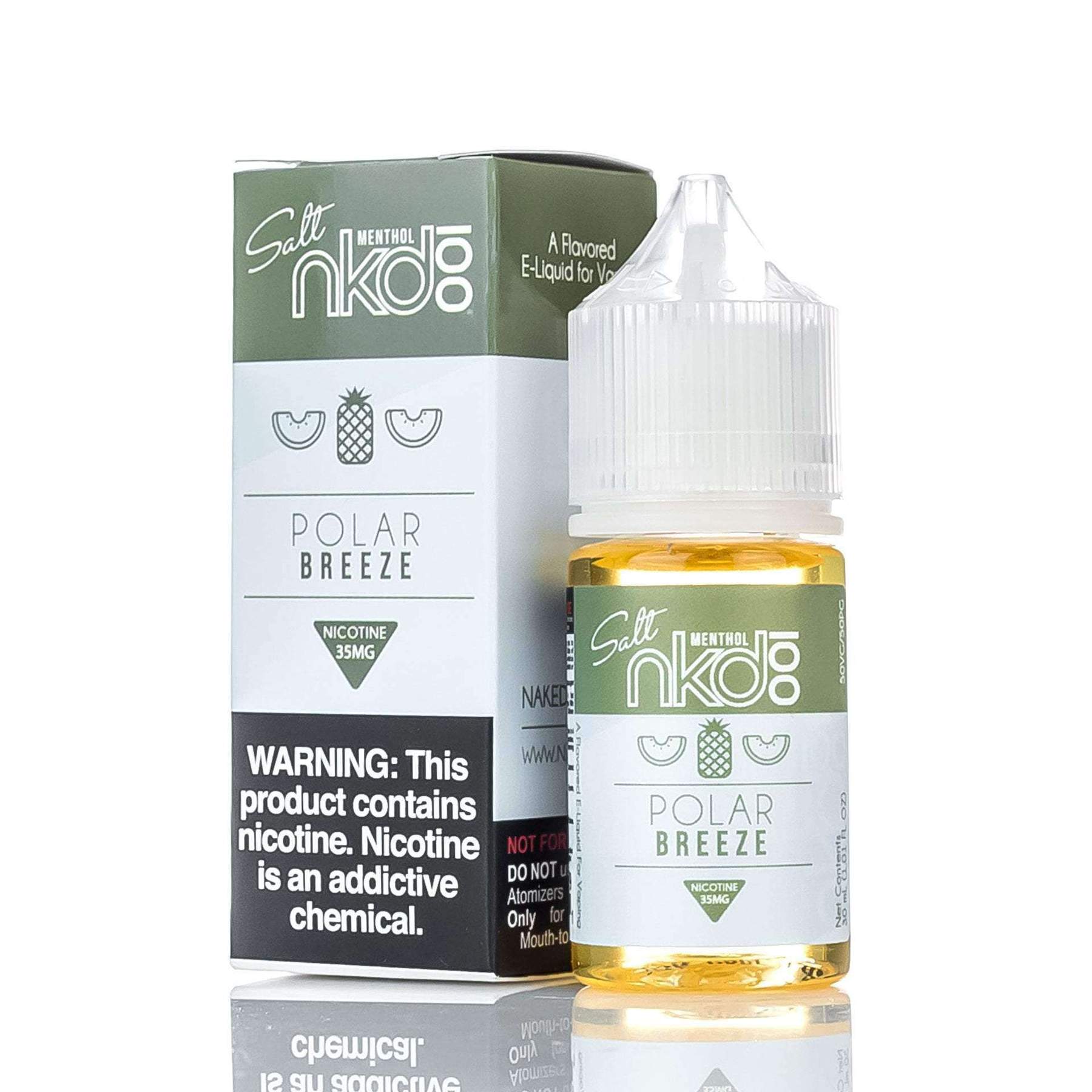 Naked 100 Salt – Melon (Polar Breeze) 30ml 50mg [INDIA] - vape billiorsonn