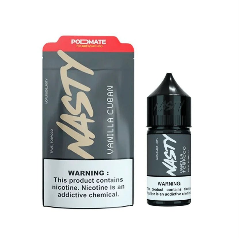 Nasty ModMate Nic Salt Vanilla Cuban 30ml (35mg/50mg) India - vape billiorsonn