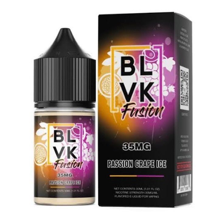 PASSION GRAPE ICE - BLVK FUSION SALTS - 30ML - vape billiorsonn