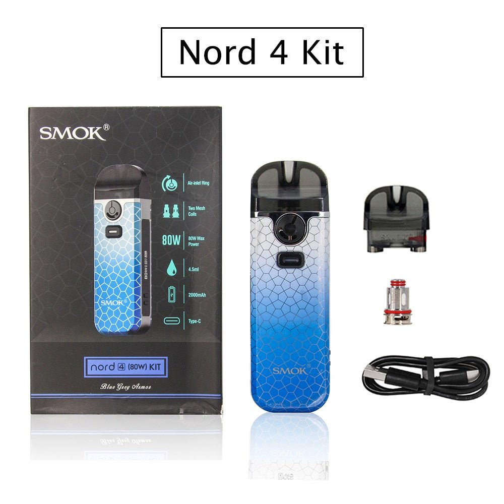 SMOK NORD 4 80W POD KIT INDIA - vape billiorsonn