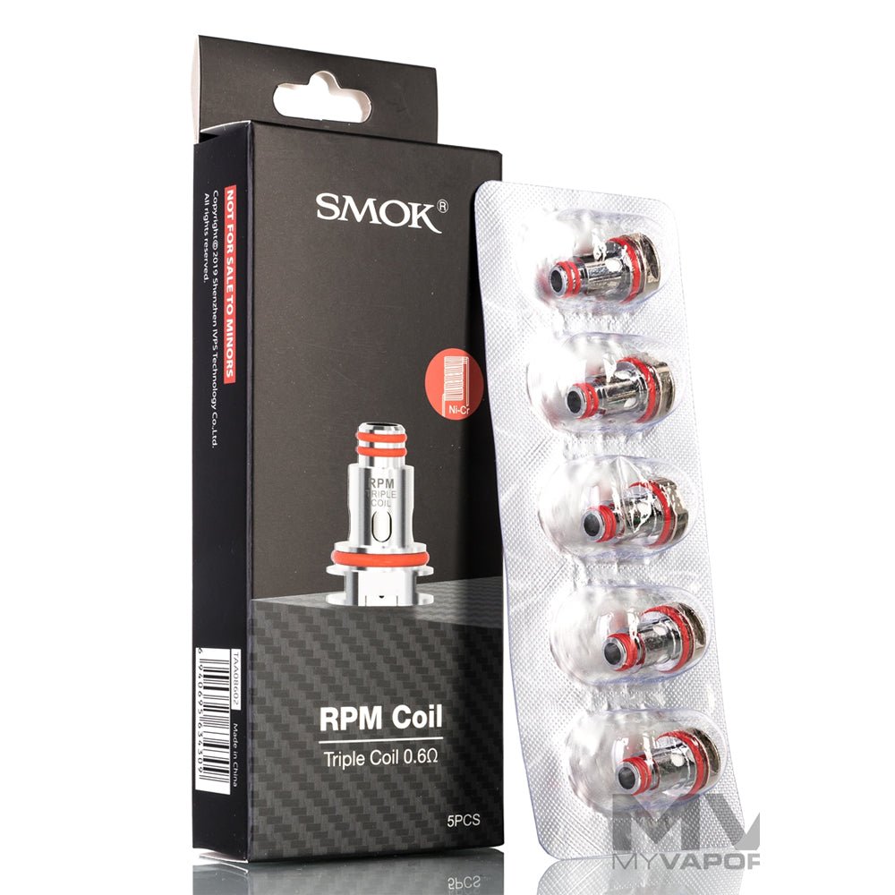 SMOK RPM COIL PACK OF 5 , FOR NORD 2,4 [INDIA] - vape billiorsonn