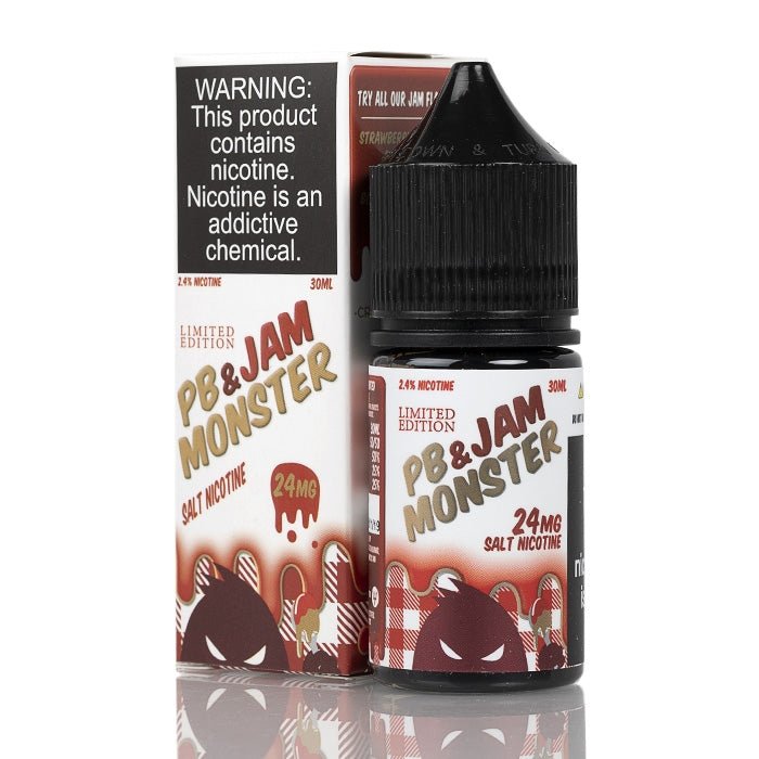 STRAWBERRY PB& JAM MONSTER NIC SALT [48mg, 24mg] - vape billiorsonn
