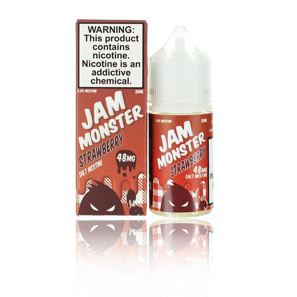 STRAWBERRY PB& JAM MONSTER NIC SALT [48mg, 24mg] - vape billiorsonn