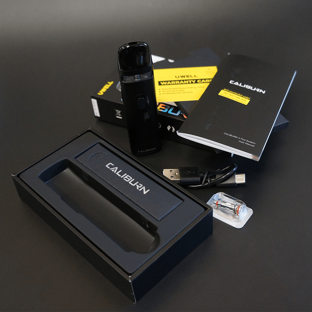 UWELL Caliburn X Pod Kit - vape billiorsonn