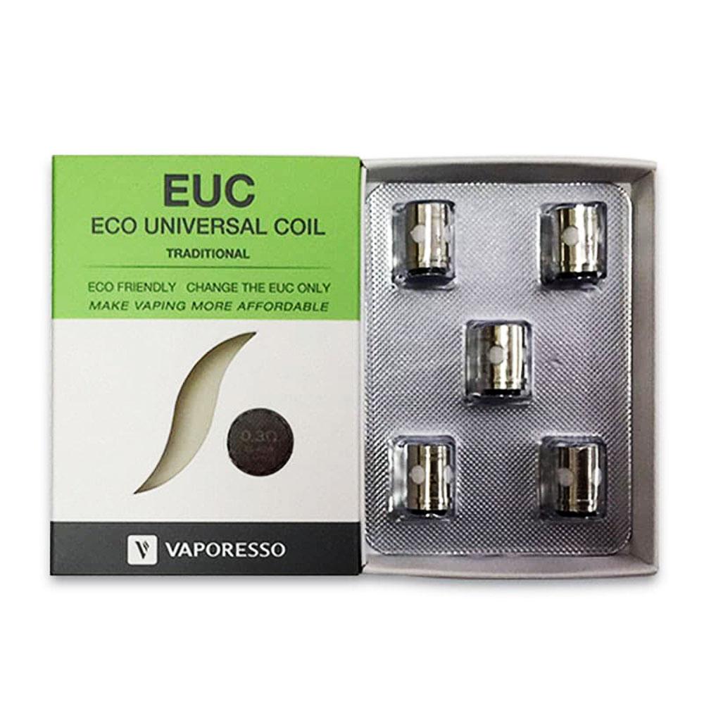 Vaporesso EUC Universal Ceramic Coil (5 - Pack) - vape billiorsonn