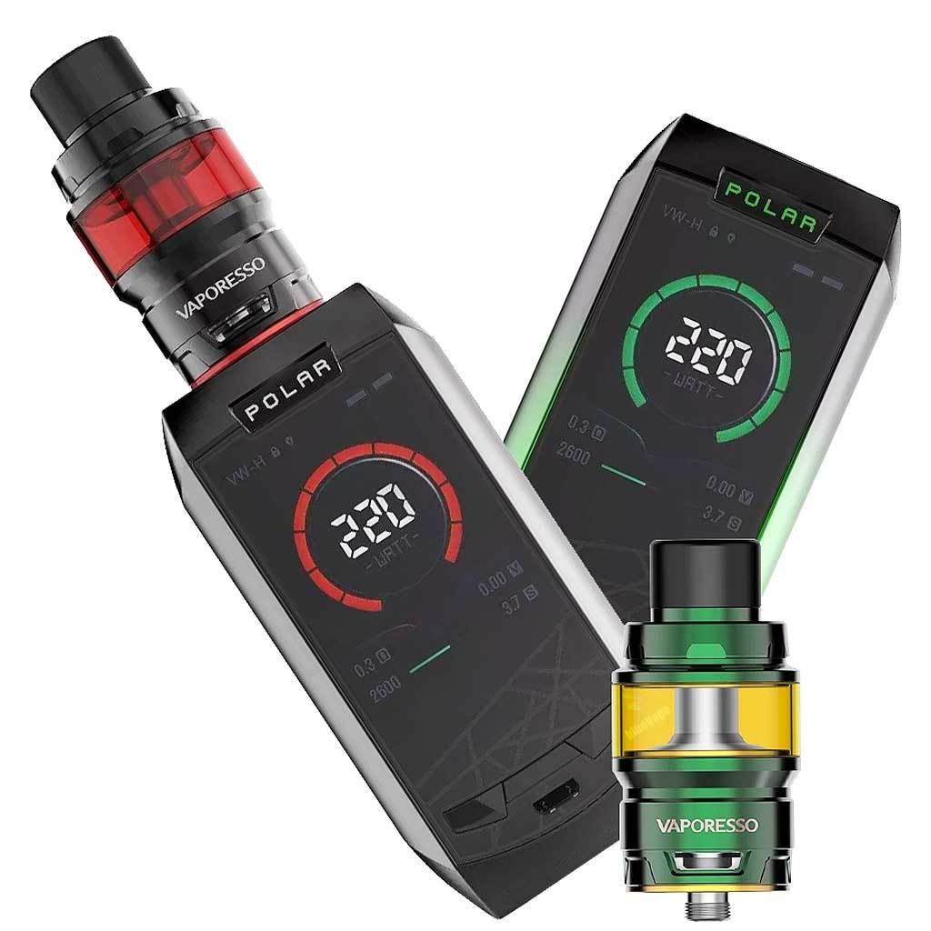 Vaporesso Polar 220W & Cascade Baby SE Starter Kit India - vape billiorsonn