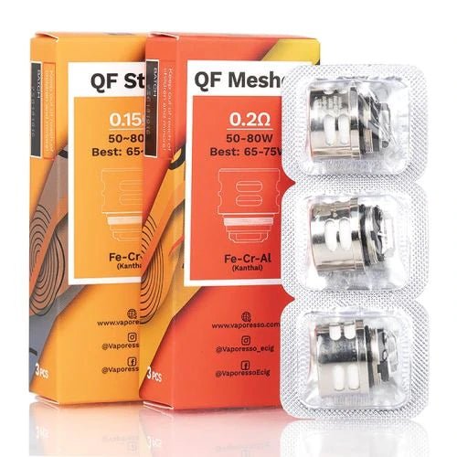 Vaporesso QF Mesh 0.2ohm Coils for SKRR (3 Pack) - vape billiorsonn