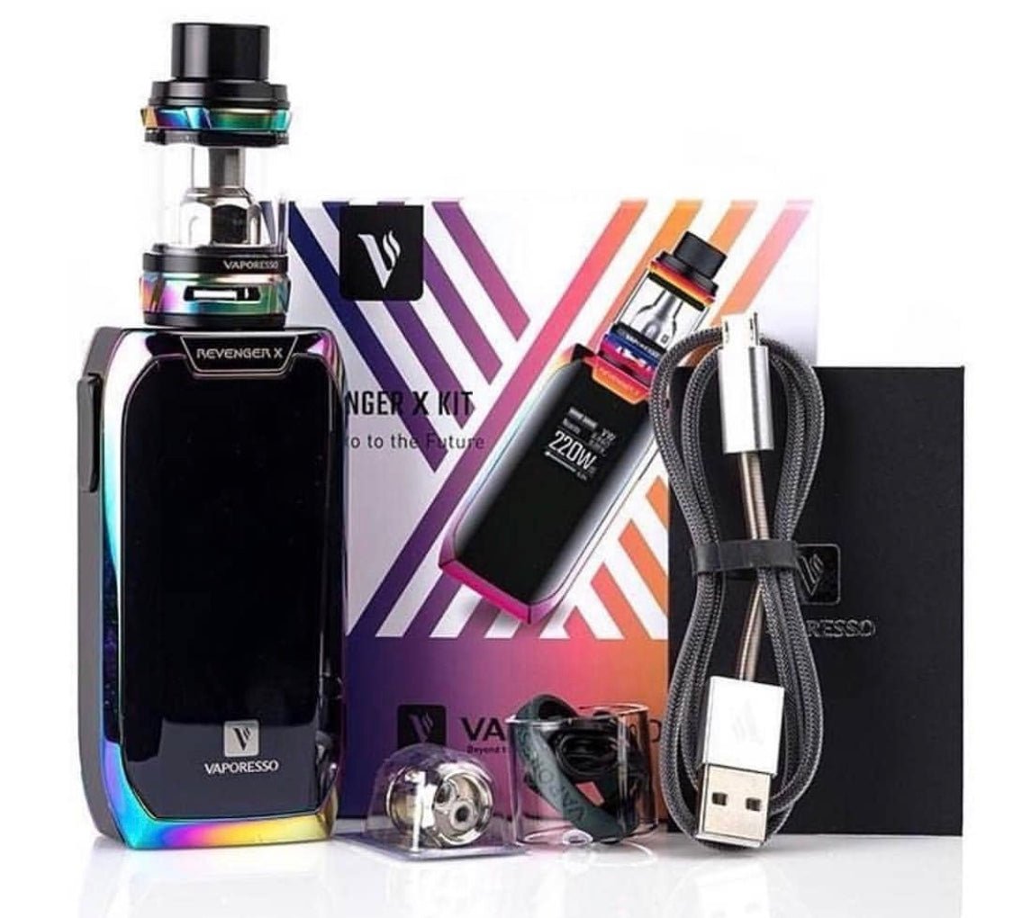Vaporesso Revenger X 220W Vape Mod With NRG Tank (with battery) - vape billiorsonn
