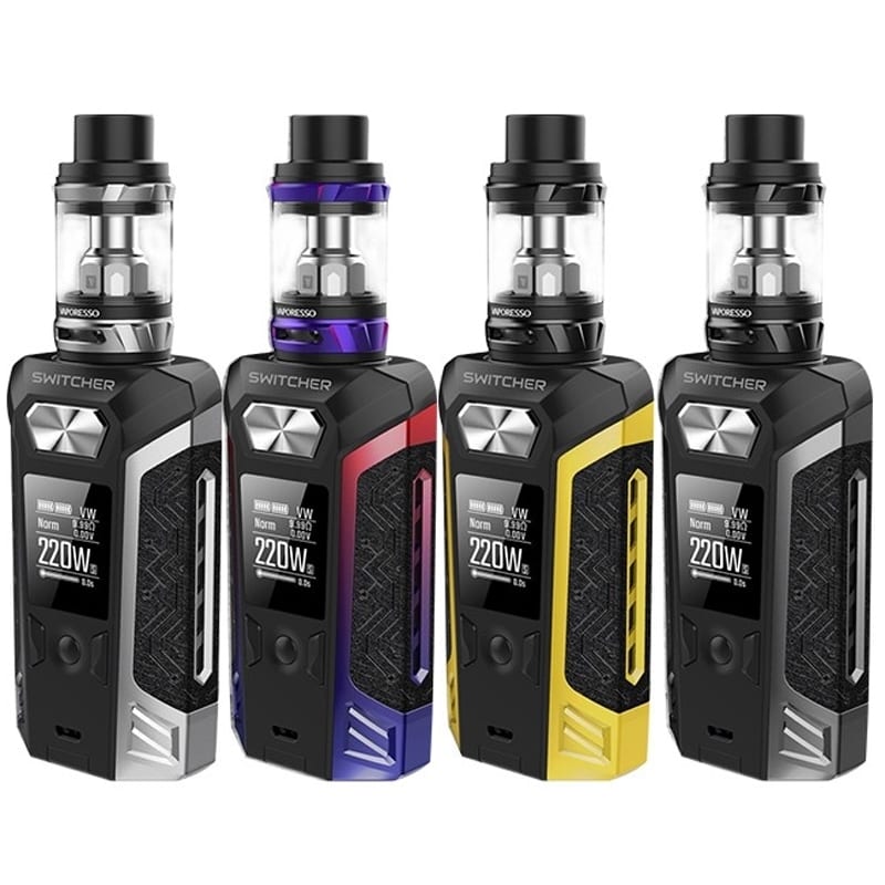 Vaporesso Switcher 220W TC + NRG Tank Starter Kit - vape billiorsonn