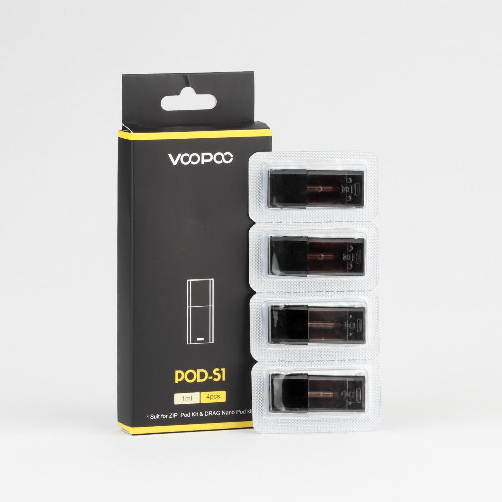 VooPoo Drag Nano Replacement Pods S1 Cartridge 4 Pack vape billiorsonn VooPoo Drag Nano Replacement Pods S1 Cartridge 4 Pack vape billiorsonn